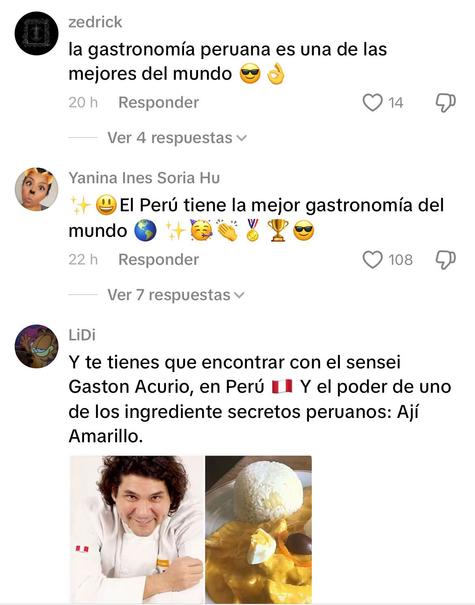 Comentarios de los usuarios.   
