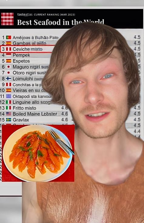 Finlandés indignado por ranking mundial.   