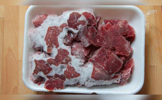 Carne congelada   