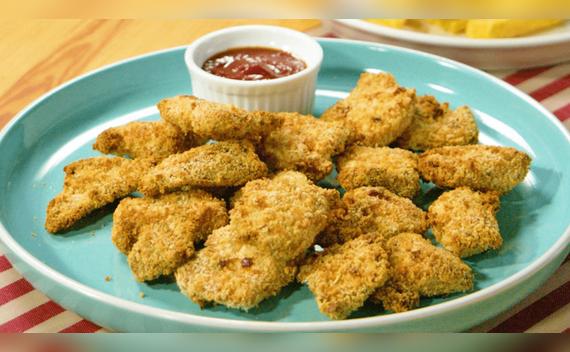 Nuggets de pescado.   