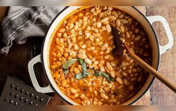  Pasta e fagioli    