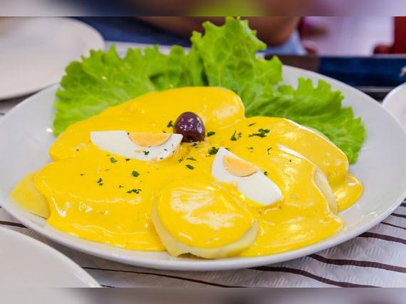 Papa a la huancaína Papa a la huancaína