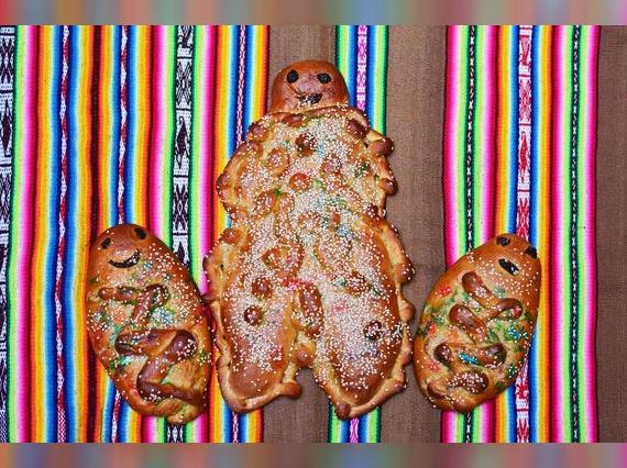 El pan de wawa peruano tiene forma de bebé o niño.   