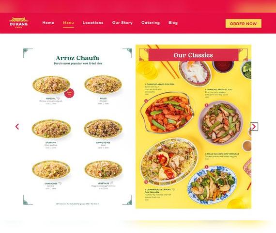 Chifa Du Kang cuenta con 3 locales en Estados Unidos y ofrece más de 70 platos en su carta.    