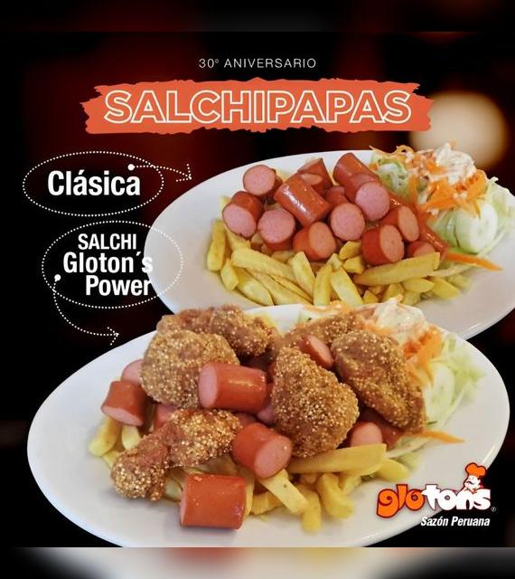 Salchipapas.   