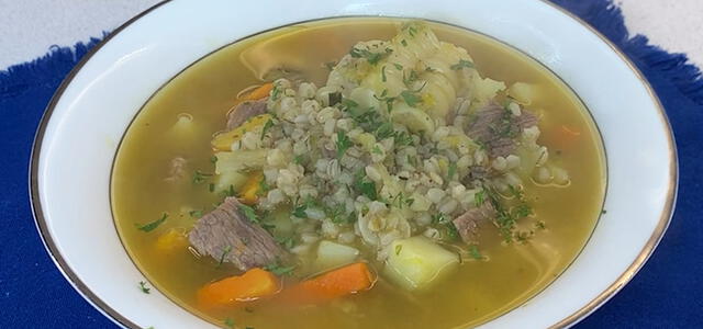 Sopa de trigo buenazo
