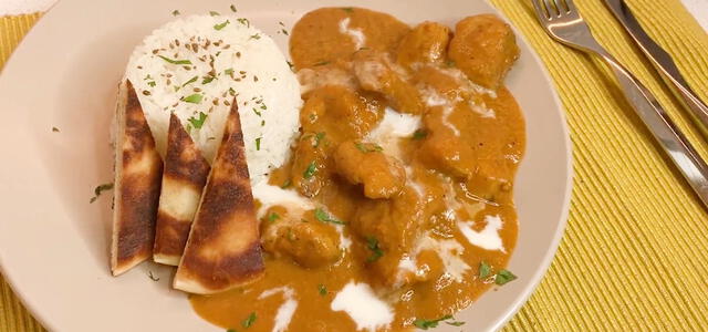 Pollo al curry buenazo