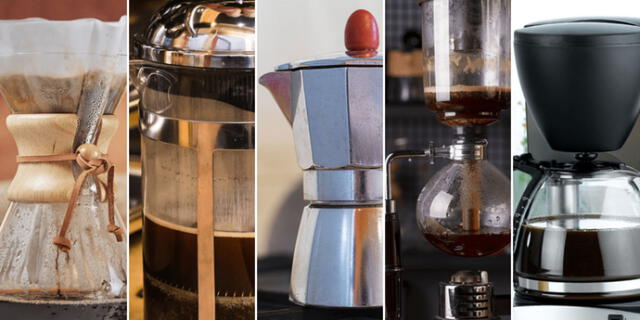 Tipos de cafeteras buenazo