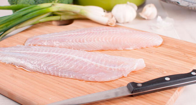 Filete de pescado descongelado buenazo
