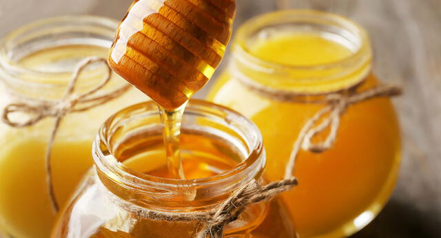 Miel de abeja y miel cristalizada buenazo