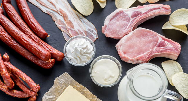 Alimentos con grasas saturadas buenazo