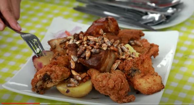 Chicharrón mixto. Foto: Canal de Giacomo Bocchio Chicharrón mixto. Foto: Canal de Giacomo Bocchio