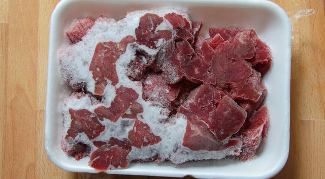 Carne congelada   