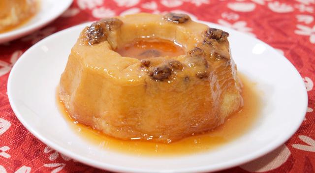 Flan de quinua   