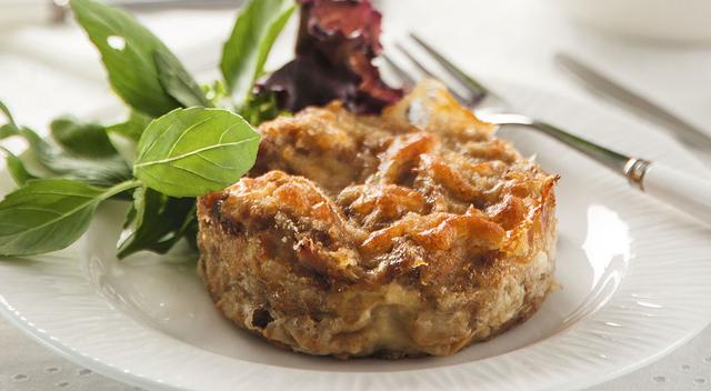 Pastel de atún sin masa Pastel de atún sin masa