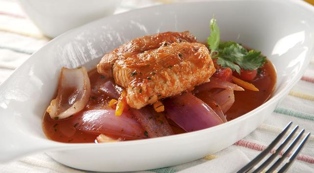 Sudado de pescado saludable Sudado de pescado saludable