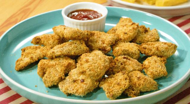 Nuggets de pescado.   