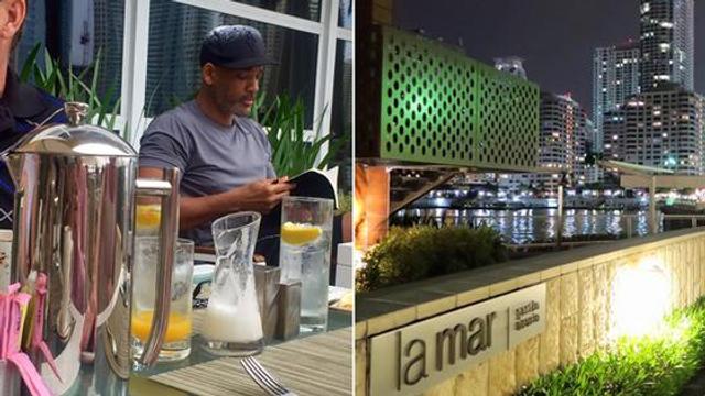  Will Smith en restaurante peruano en Estados Unidos "La Mar"   