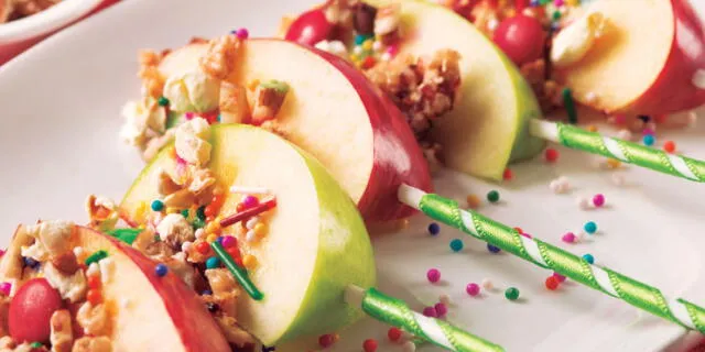 Manzanas divertidas