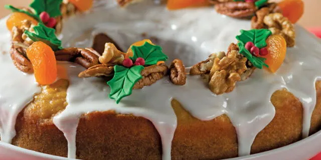 Cake de mandarina y nueces