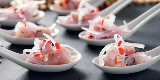 Cucharitas de cebiche 