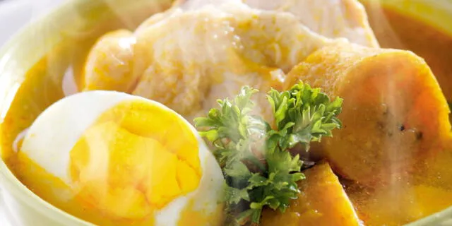 Chaque de gallina y platano 