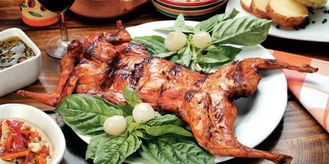 Conejo al ají