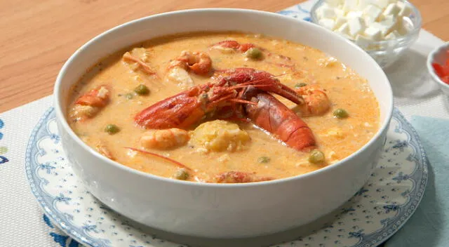 Chupe de camarones Chupe de camarones