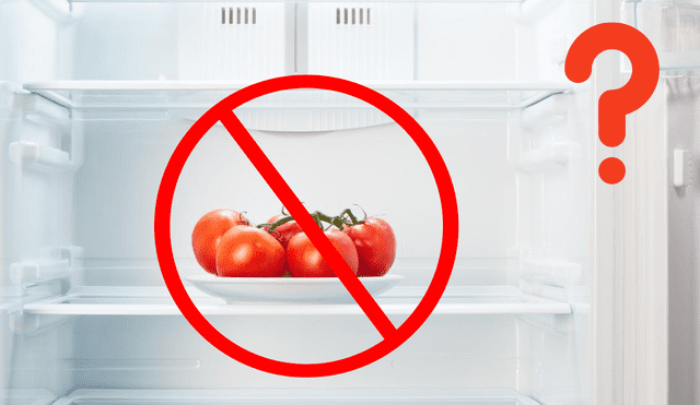 ¿Es un error guardar los tomates en el refrigerador? ¿Es un error guardar los tomates en el refrigerador?