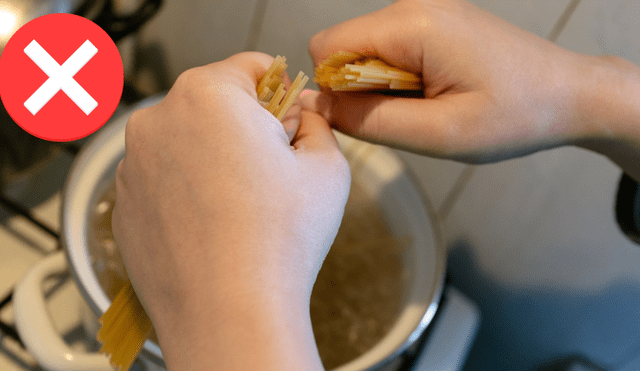 Por qué en algunos países no debes partir los fideos al cocinarlos Por qué en algunos países no debes partir los fideos al cocinarlos