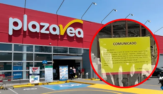 Plaza Vea cierra una de sus sedes más concurridas del país, generando una ola de comentarios entre los consumidores. Foto: Buenazo / Facebook Plaza Vea cierra una de sus sedes más concurridas del país, generando una ola de comentarios entre los consumidores. Foto: Buenazo / Facebook