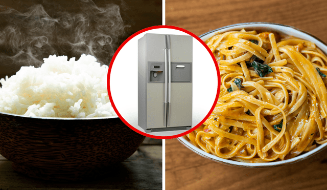 Refrigerar arroz o fideos puede significar un riesgo para la salud. Refrigerar arroz o fideos puede significar un riesgo para la salud.