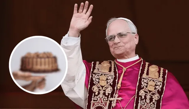 Papa León XIV y la torta peruana que se volvió viral en redes sociales Papa León XIV y la torta peruana que se volvió viral en redes sociales