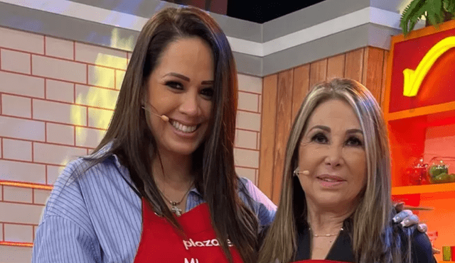 Melissa Klug y sus mamá en 'Mi mamá cocina mejor que la tuya' Melissa Klug y sus mamá en 'Mi mamá cocina mejor que la tuya'