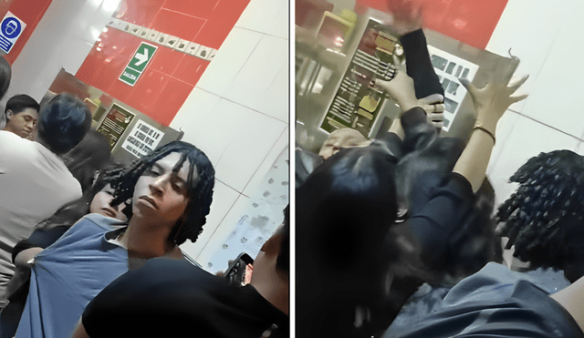 Tiktoker Valentino genera polémica tras pelea en local de comida rápida. Foto: Buenazo / Tiktok Tiktoker Valentino genera polémica tras pelea en local de comida rápida. Foto: Buenazo / Tiktok