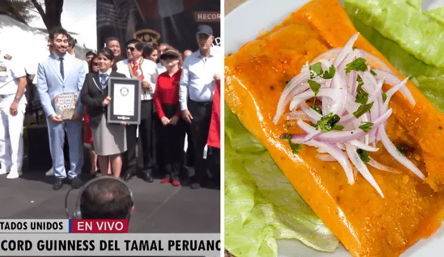 Perú rompe Record Guiness con el tamal más grande del mundo. Foto: Buenazo / Shutterstock Perú rompe Record Guiness con el tamal más grande del mundo. Foto: Buenazo / Shutterstock