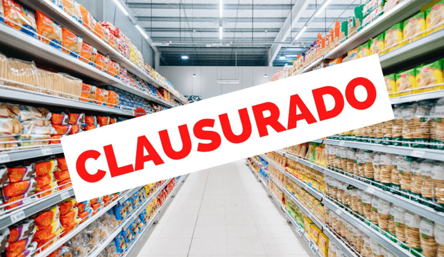 supermercado clausurado supermercado clausurado