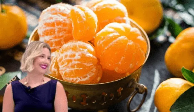 Cristina Lora, especialista en seguridad alimentaria, alertó sobre la costumbre de quitar las hebras blancas. Fuente: ComposiciónLR. Cristina Lora, especialista en seguridad alimentaria, alertó sobre la costumbre de quitar las hebras blancas. Fuente: ComposiciónLR.