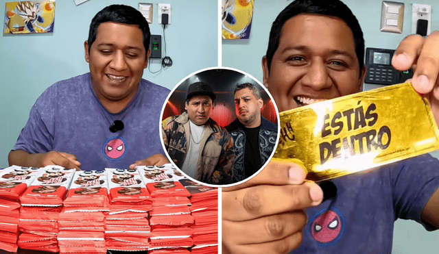 Youtuber encuentra el ticket dorado Youtuber encuentra el ticket dorado