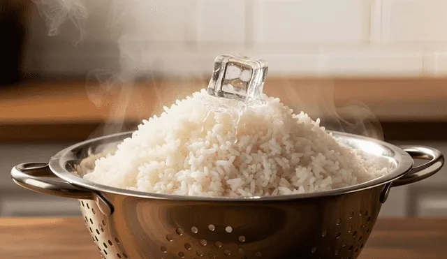 Los beneficios del hielo en el arroz. Foto: Buenazo / Shutterstock Los beneficios del hielo en el arroz. Foto: Buenazo / Shutterstock