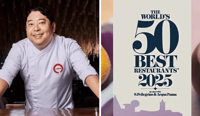 El mejor restaurante del mundo es peruna. Foto The World's 50 Best Restautants, 2025. Foto: Maido El mejor restaurante del mundo es peruna. Foto The World's 50 Best Restautants, 2025. Foto: Maido