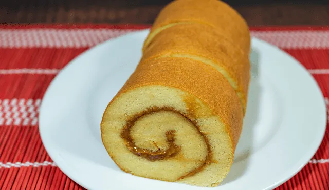 Delicioso pionono, libre de harina y azúcar. Delicioso pionono, libre de harina y azúcar.