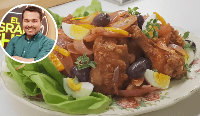 Receta de escabeche de pollo de Giacomo Bocchio. Receta de escabeche de pollo de Giacomo Bocchio.