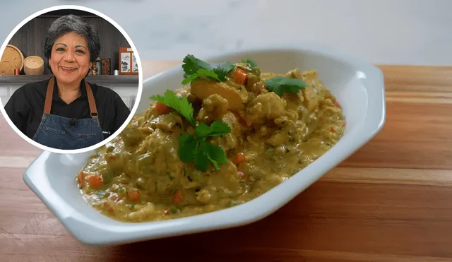 Pollo al curry de Pati Chong. Pollo al curry de Pati Chong.