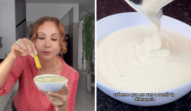 Mayonesa casera y saludable: receta de Janet Barboza