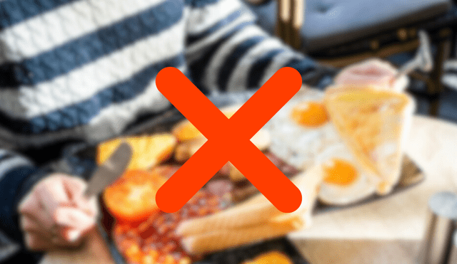 Evita los siguientes alimentos para tener un día productivo. Fuente: ComposiciónLR.