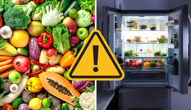 Error al guardar verduras y frutas Error al guardar verduras y frutas