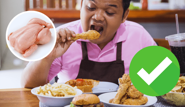 Parte del pollo más saludable Parte del pollo más saludable
