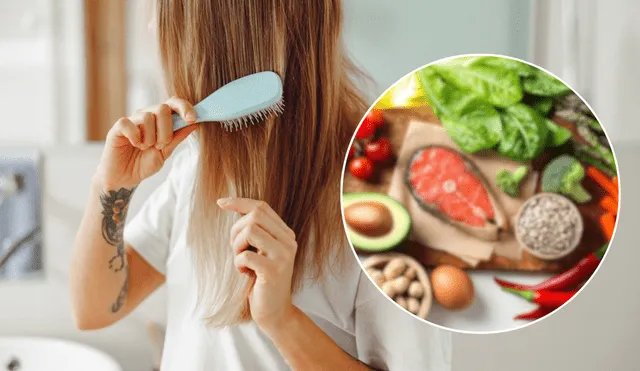 Conoce los alimentos que cuidarán mejor tu cabello. Fuente: ComposiciónLR.