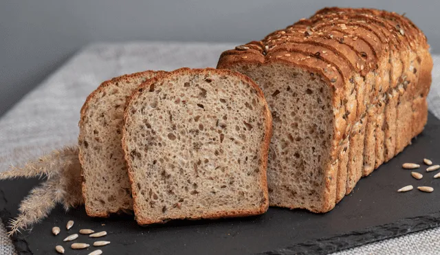 Pan de avena esponjoso. Pan de avena esponjoso.